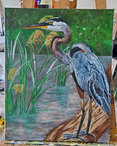 "B.O.B" (Big Ole Bird)11" x 14" Print